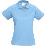 Ladies Sprint Golf Shirt Light Blue