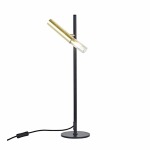 Cam Metal Table Lamp Black And Gold