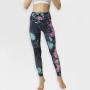 Ladies Paint Splash Yoga Leggings - XL