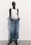 Mama Before & After Denim Skirt - Denim Blue