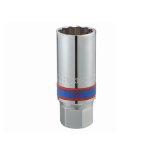 Socket Spark Plug 1 2" Rubber X 20.8MM 12PT