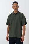 Textured Oversized Golfer - XL Fatigue