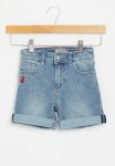 Polo Girls Pjc Denim Short - Light Wash