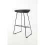 Metal Leg Bar Stool - 76 Black Leg