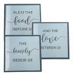 Diy Stencil Artwork NO.1 Food 4 Piece