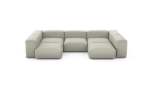 U-shape Sofa - Linen - Stone - 314CM X 199CM
