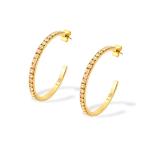 Goldair Gold Tone Hoops