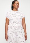 Cotton On Plus Sleep Recovery Fitted T-Shirt - Cherry Print