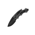 Shuffle Dark Grey Handle With Diy Multi Tools With Black Oxide Blade Finish