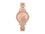 Sofie Rose Gold Round Stainless Steel Woman's Watch MK4335