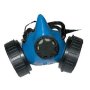 Respirator Mask Double - Blue / Standard
