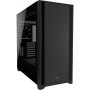 - 5000D Tempered Glass Mid-tower Atx PC Case - Black