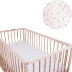 Xoxo Baby Droplets Fitted Sheet Large