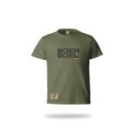 Kids T-Shirt Printed Army Green - 11 To 12