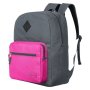 Colourtime Backpack - Dark Grey/pink