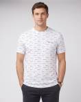 Ben Sherman Tar Aop White T-Shirt - XXL White