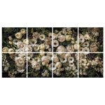 A Queens Bouquet Wall Tile Stickers