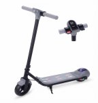 K6 Foldable Electric Scooter Rechargeable Adult E-scooter With LED Display High-speed Motor & Long-range Battery Black