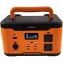 LinkQnet 1000W Portable Power Station Black/orange - With 10W Wireless Charger