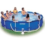 Intex Pool Mtl-frame W pump 366X76CM