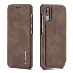For Huawei P20 Pro Hon Ancient Series Leather Case With Card Slots & Holder & Wallet Coffee