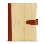 Bamboo & Pu Personalized Planner