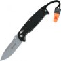 G7412-WS 440C Folding Knife Black