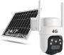 4G Solar Outdoor Security Camera Wireless 24/7 Recording