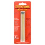 Tork Craft Carpenter's Pencil Dura Lead Refill 5PC Yellow