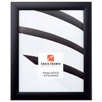 Craig Frames 1WB3BK 19 By 33-INCH Picture Frame Smooth Wrap Finish 1-INCH Wide Black