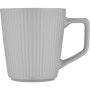 Clicks New Bone China Ribbed Mug Grey 330ml