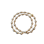 Genuine Hemp Seawater Pearl Necklace Women's Exquisite Daily Necklace