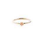 The Portal Ring With Moonstone In Yellow Gold - N