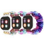 Newjourney Scrunchie Band Compatible With Bark Watch Gabb gizmo Watch 3 2 1 Soft Cute Elastic Cloth Wristband For Kids Purple Pi