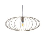 Eclipse Metal Wire Pendant Light Black
