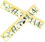 2PCS Metal Panda Bookmark Ruler Decorative Page Markers For Reading