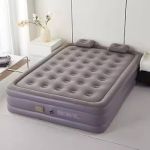 Zs - One-touch Inflatable Bed - Double - Beige