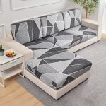 1PC Printed Geometric Pattern Elastic Sofa Slipcover Anti-dirty Spandex Sofa Cover Couch Cover Furniture Protector For Bedroom O