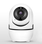 Automatic Tracking Rotating Camera Cloud Storage Wireless Wifi Network Monitor