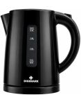 2L Electric Kettle 1500W Rapid Boil Cordless Kettle With 360 Swivel Base Boil-dry Protection Auto Shut-off Water Level Window Fo