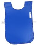Bantex Double Sided Pvc Kids Apron Front And Back With Hook And Loop Cobalt Blue