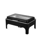 Luxury Chafing Dish Buffet Set Matte Black