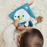 Miniland Crinkly Sensory Cloth Page - Sea Lion 0 - 6MONTHS
