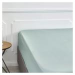 400TC Cotton Duck Egg Fitted Sheet