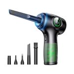 Air Duster Rechargeable Cordless With Lcd - Strong Blower- Compressed Gc
