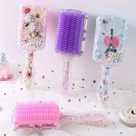 Cartoon Quicksand Air Cushion Massage Comb Cute Girl Heart Comfortable Use Anti-static Does Not Hurt Hair Bangs Practical Hair C