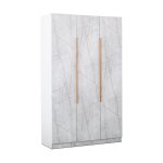 Marble 3 Door Wardrobe Available In 2 Colours