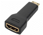 Mini HDMI Male HDMI Female Converter