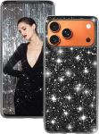 Cute Bling Sparkly Phone Case Compatible With Iphone 17 Pro