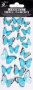 Jewel Butterflies - Blue Charm 17 Pieces